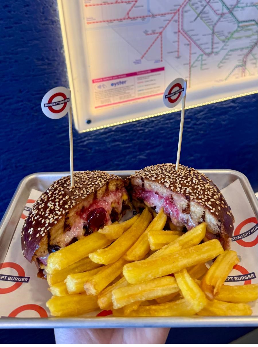 Vişne Soslu Mihalıç Burger